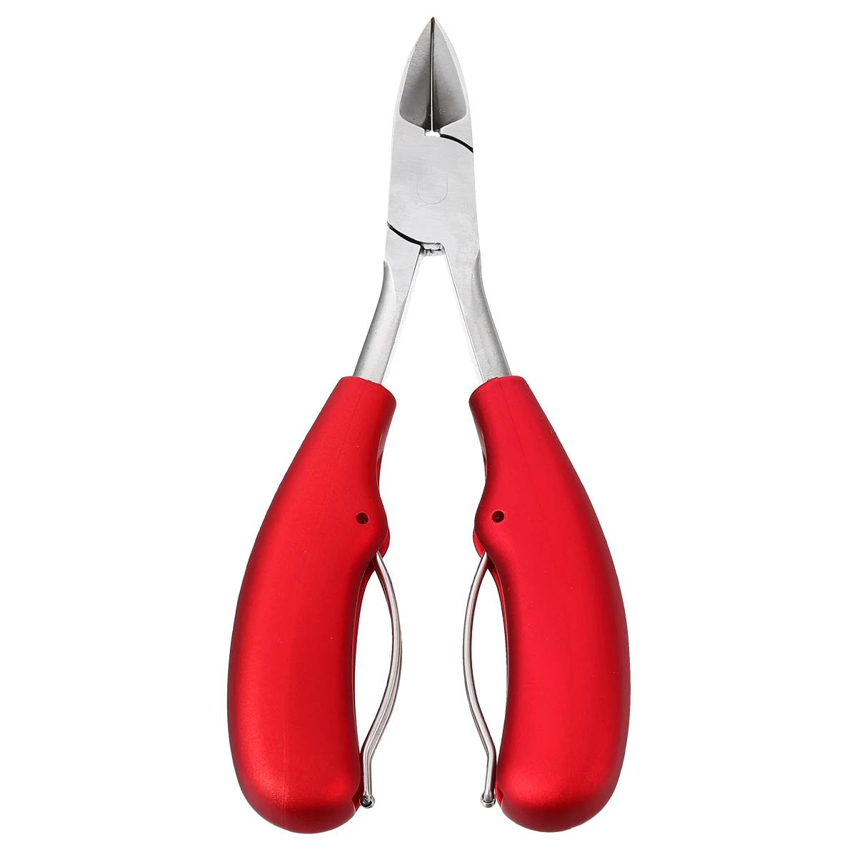 1pc Stainless Steel Toenail Nipper Precision Curved Nail Clipper For Cuticle Trimming Manicure Pedicure Tool Grip Nipper