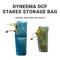 [Hodr] dyneema gemahlene Heringe Aufbewahrung beutel 1,43 Unzen Cuben faser dcf edc Zahnrad pfähle ultraleichtes 3/4g Dyneema-Verbund gewebe