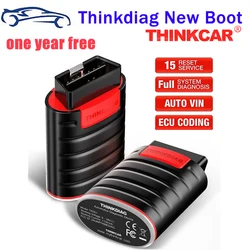 2024 THINKCAR Thinkdiag New Version Full System One Year Free All Car 16 Reset OBD2 Scanner Diagnostic Tool PK Easydiag Golopro