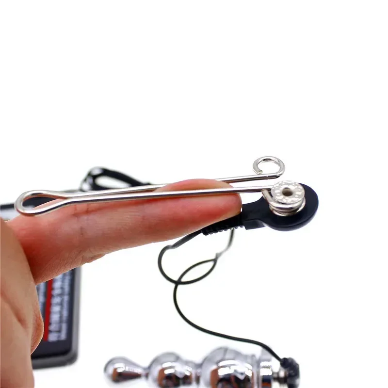Electro Shock Beads Anal Plug masaje de pulso juguetes sexuales multifunción para hombre mujer productos sexuales Butt Plug masaje de próstata