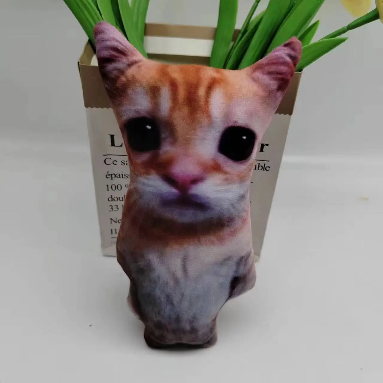 

21cm Cute El Gato Cat Plush Toys Wowwow Cat Dolls Plushies Simulation Stuffed Animals Birthday Holiday Gift Kids Collectible Toy