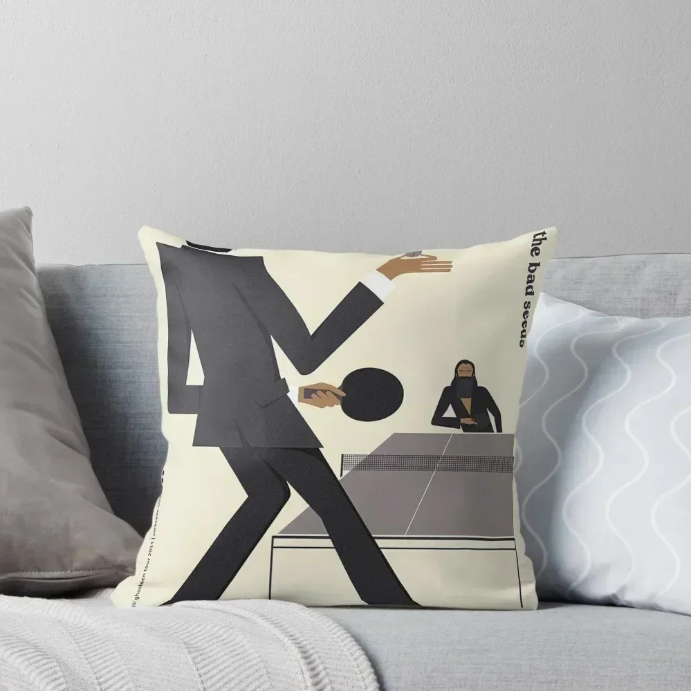 

Nick Cave and The Bad Seeds Throw Pillow Cushion Child Cushion Cover For Sofa pillow cover christmas pillow