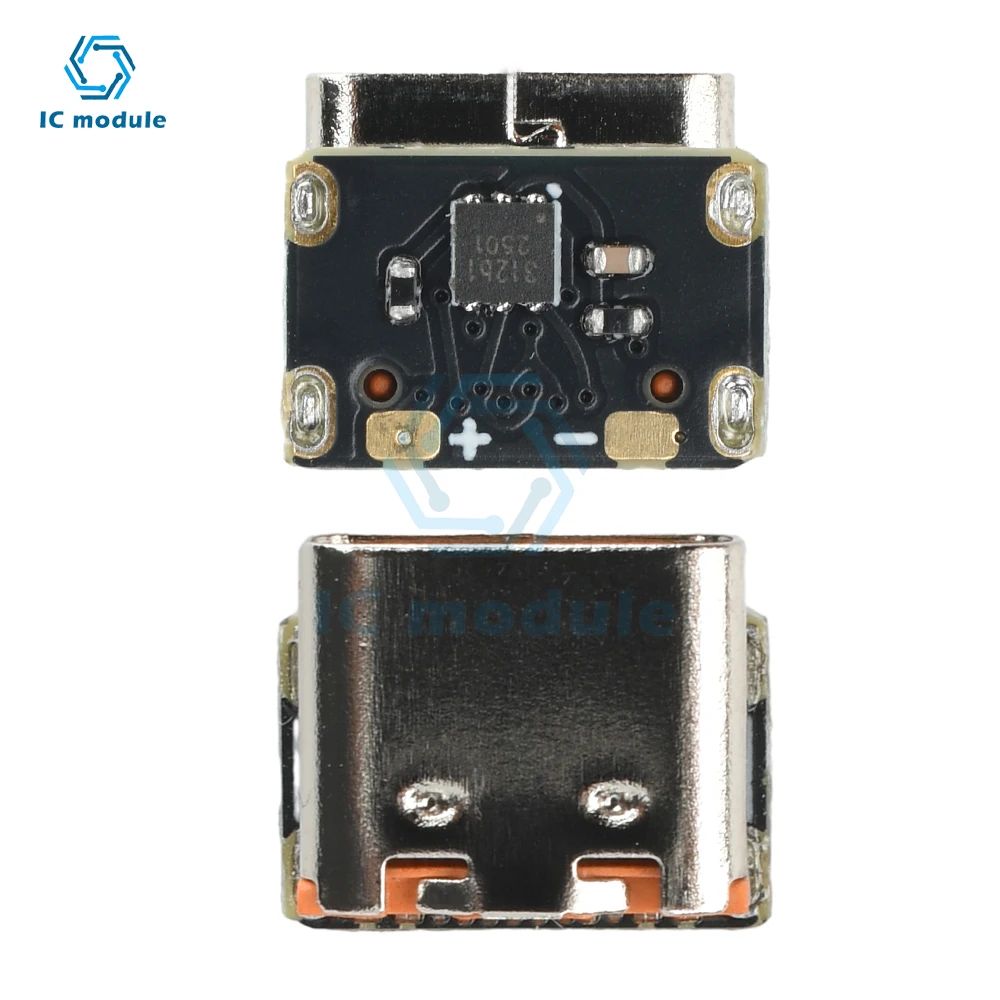 PD3.0 PD3.1 QC2.0 미니 디코이 고속 충전 모듈 유형 C DC 9V/12V/15V/20V 트리거 PD-DC 고속 충전 보드
