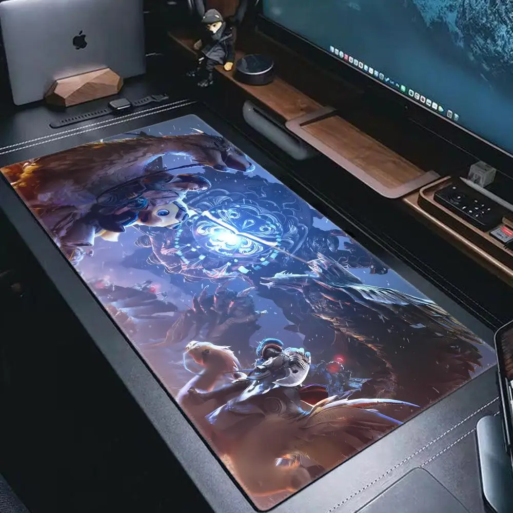 Game Monster Hunter W-Wilds Mouse Pad Computer Laptop Rubber Non-slip Mouse Mat Mousepad Gamers Decoracion Desk Mat HYBXAXC
