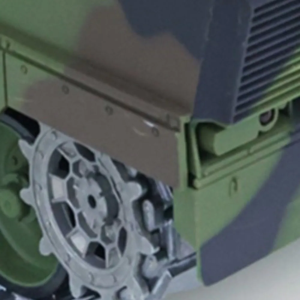 

Супер предложение Henglong 1/16 7,0 Модернизированный радиоуправляемый танк Leopard 2A6 3889 с углом 360 ° Редуктор барабана револьвера