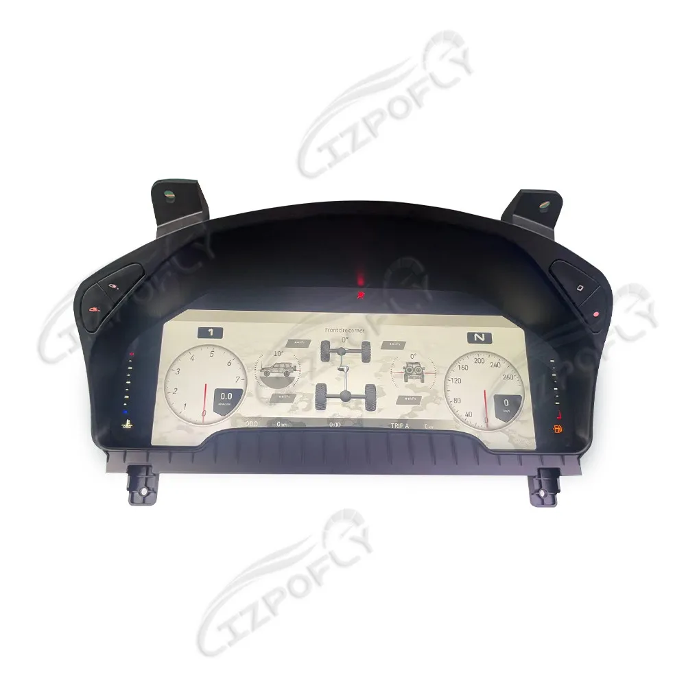 12.3 Inch Car Dashboard For Nissan Y61 LCD Speedometer Digital Cluster Virtual Cockpit Instrument Display Panel Car Accessory