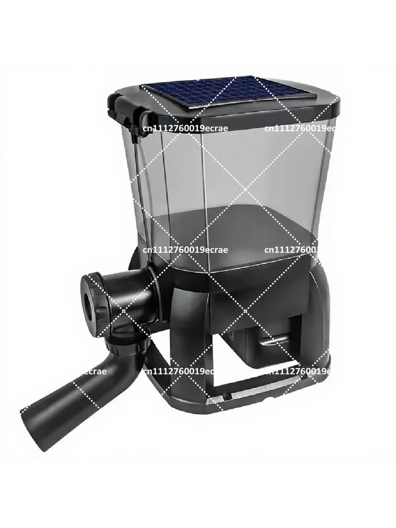 Automatic Fish Tank Feeder 5L Large Capacity for Koi Fish Aquarium Feeding Accessory