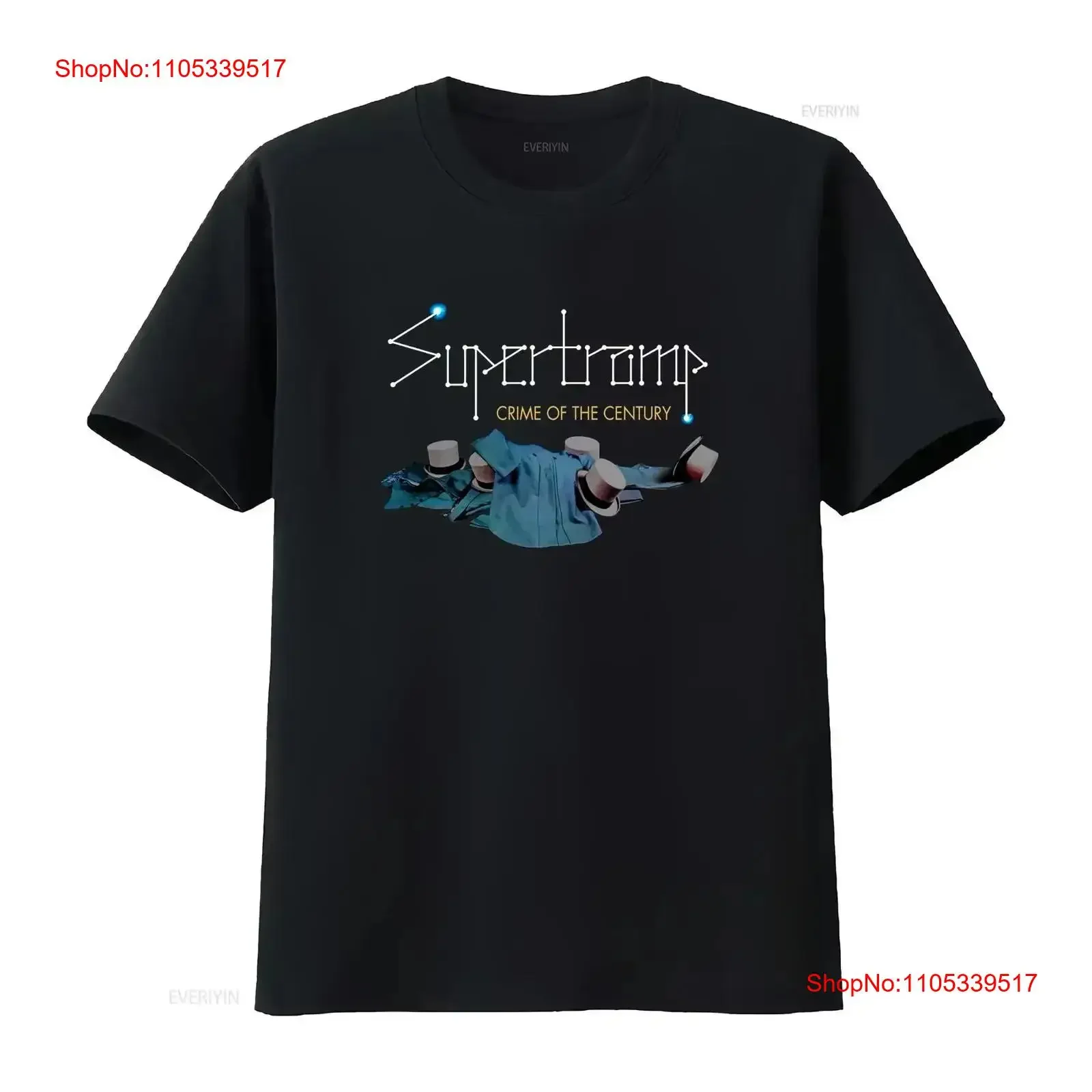 Rock Live Music Supertramp Band T Shirt Roger Hodgson Classic Cotton vintage Washed streetwear Breathable Stretched Slightly