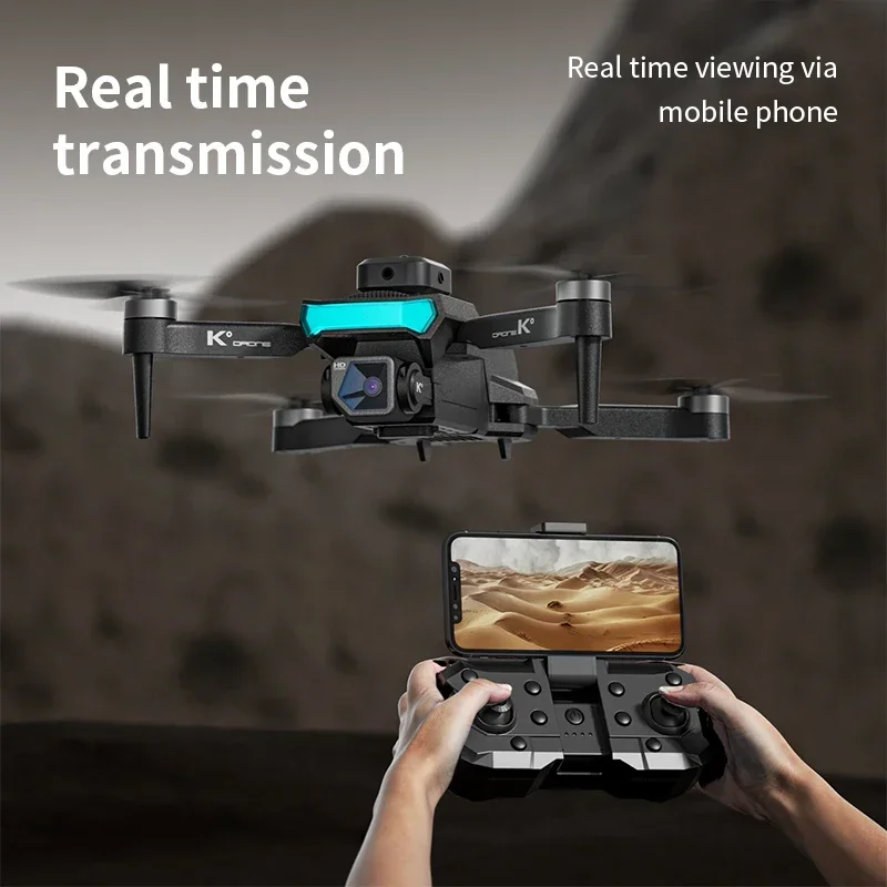 

New Drone 8K HD Camera Four-Sided Obstacle Avoidance RC Helicopter FPV WIFI Professional Foldable Quadcopter Toy