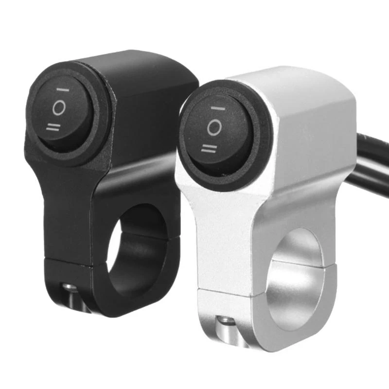 Y1UB 22mm 7/8in Motorcycles Handlebar Headlight Switch 3-Gear Waterproof Switch