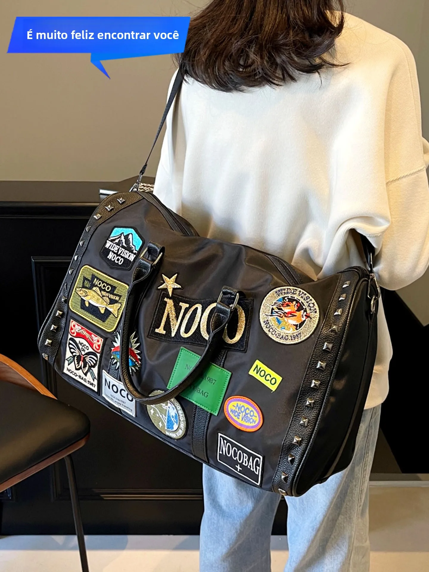 sac-de-sport-de-grande-capacite-sac-de-voyage-unisexe-sac-a-main-sac-a-bandouliere-en-nylon-durable-pour-les-voyages-courts-et-les-sorties