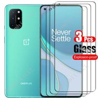 1-3PCS Tempered Glass For OnePlus 8T 6.55\