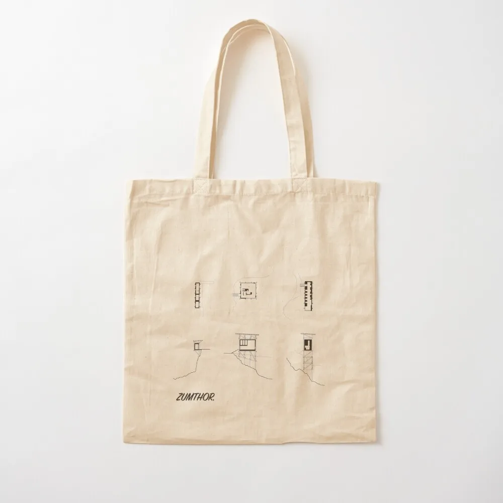 PETER ZUMTHOR X ADAPTIVE REUSE Tote Bag Cloth bag bags cloth bags personalized Lady Canvas