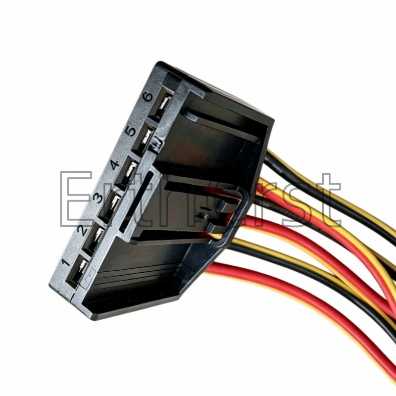 Picture 5: Original 6P Harness Connector Car Connector For BMW Taillight Harness Plug