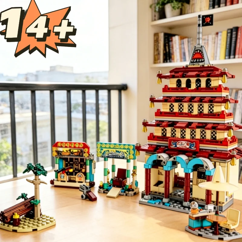In Stock Good Sales Hot Educational Dragon Paradise Battle Building Block Diy Toys For Men And Women Adults Day Gifts For Fiend