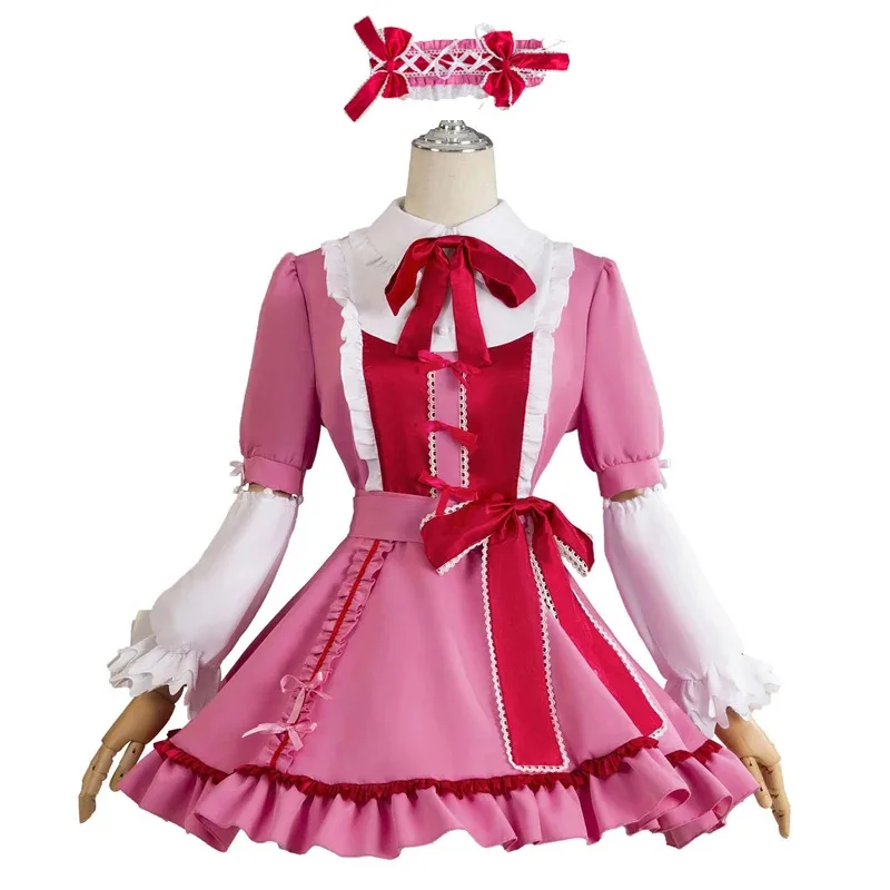 

Fallen Angel Anarchy Cosplay Costume Set - Headwear Stockings Garterbelt Halloween Panties Lolita Dress for Women