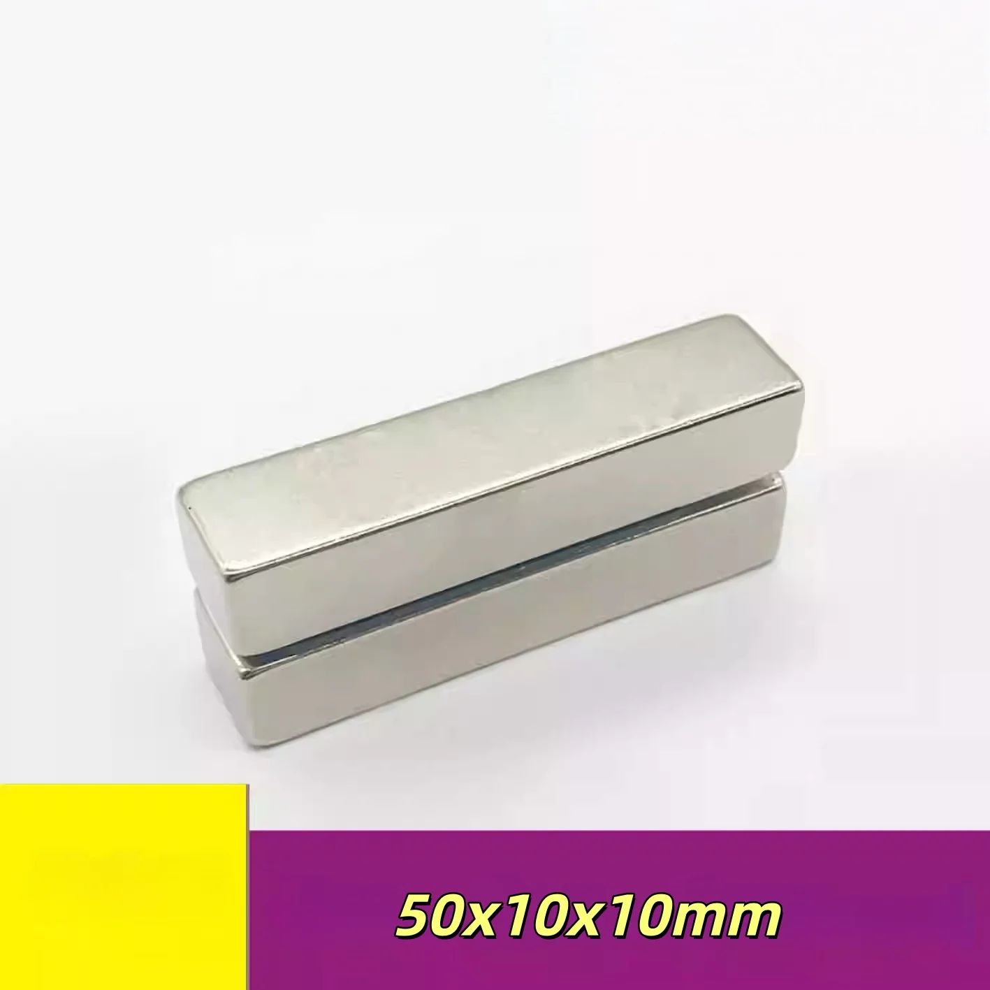 50x10x10mm Strong Magnet sheet 50mm*10mm Permanent Neodymium Magnet 50x10x10mm Strip Block Magnets 50*10*10mm