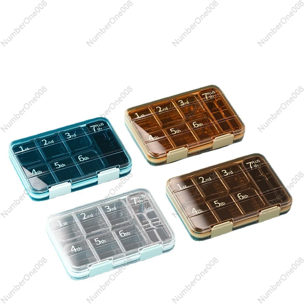 Medicine Boxes Are Packaged Separately, Seven Days A Week, Seven Grids A Week, Health Products, Medicine Storage, Sealed