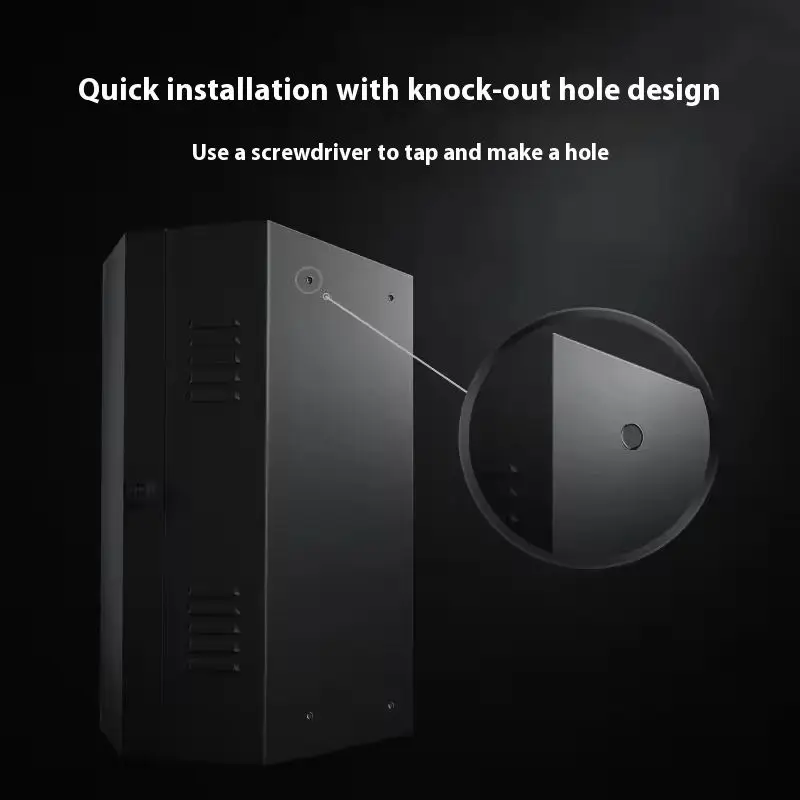 Wholesale Charging Station Box Floor Stand Steel Column EV Charging Station Pillar Stand Car Charging Pile Enclosure Cabinet - view 4