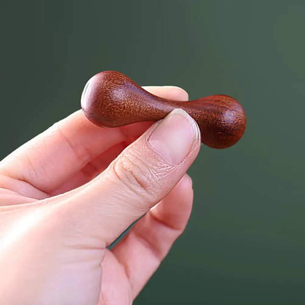 Jouet anti-stress en bois de santal Knucklebone, exercice de dextérité des doigts pour TDAH, autisme, soulagement du stress, perles EDC