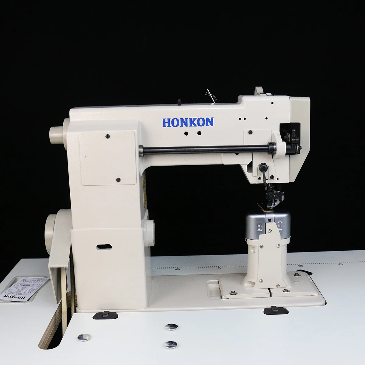 

HONKON Industrial Sewing Machine for Shoes Leather 8mm Max Sewing Thickness Professional Grade Sewing Equipment