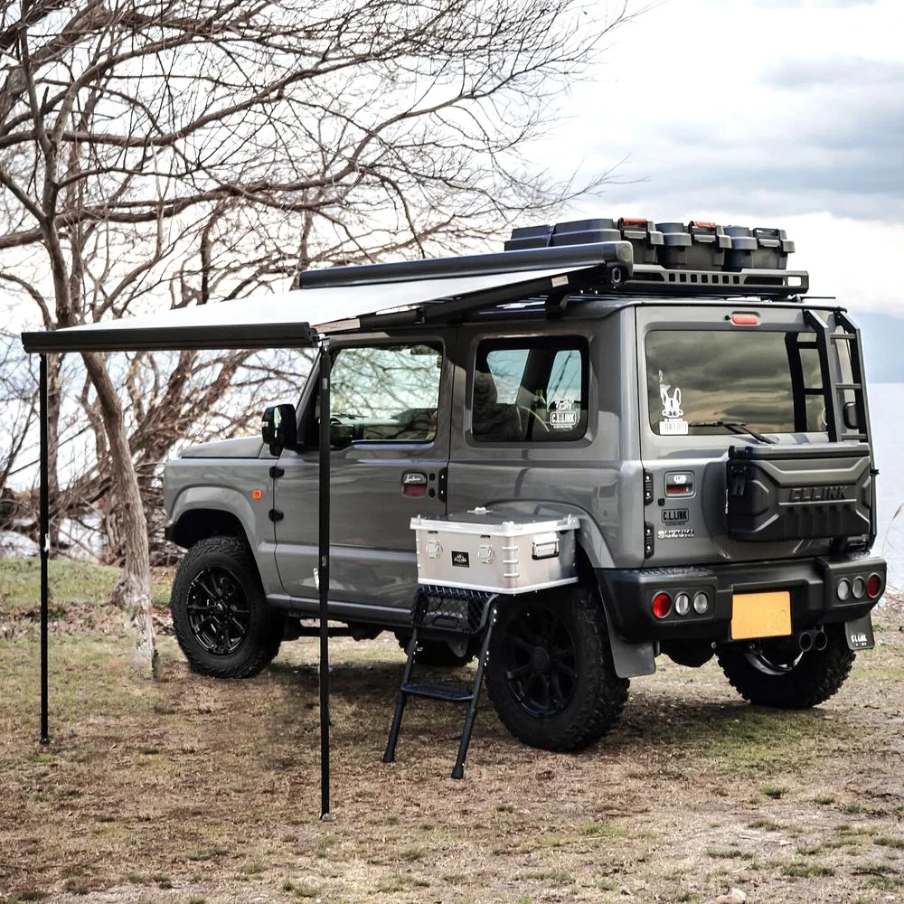 2.5M 3M Easy Maintenance Awning Rv Awning Free Stand Truck Awning,Custom Sizes