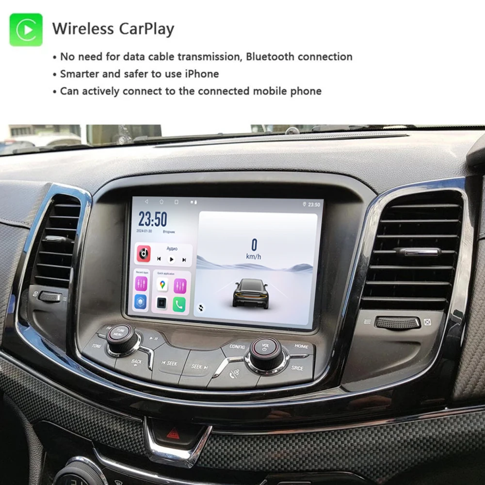 

9" For Holden Commodore VF 2013-2017 Car Stereo Radio Apple CarPlay Android15 Auto Head Unit GPS 4G+WIFI Navi Multimedia Player