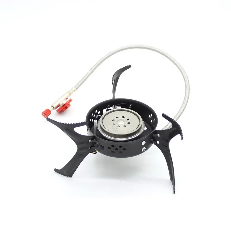 

Alocs Portable Folding Ultralight Split Type Outdoor Portable Propane Gas Stove Cooking Equitment for Camping Hiking Picnic