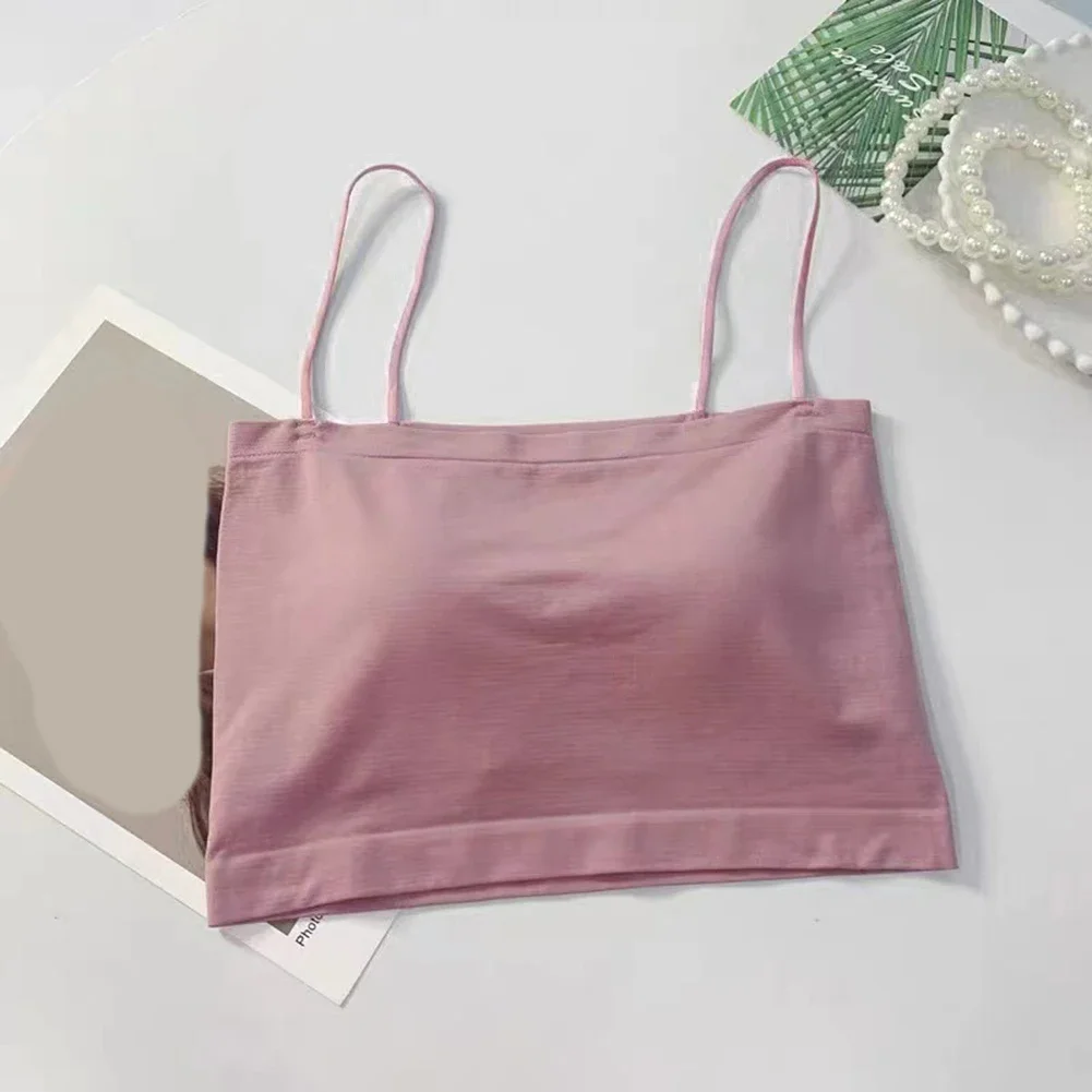 Casual Outings Gray Womens Padded Tops Tank Cropped Fixed Cup Tops One Shoulder Collar Regular Clothing Length