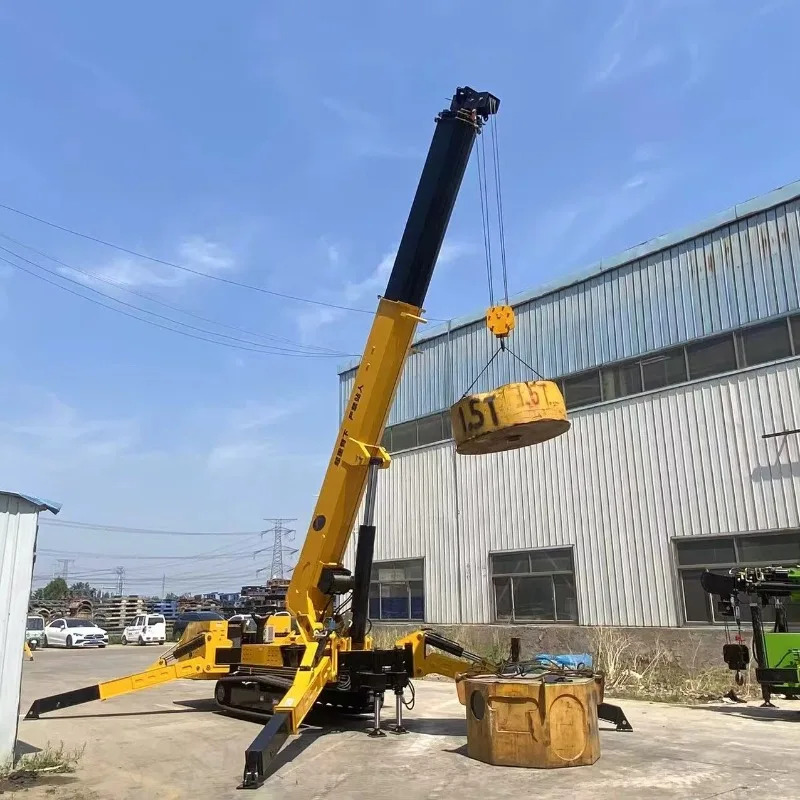Spider Crane 10 tonnes avec Ce, Spider Crane haute performance avec télécommande