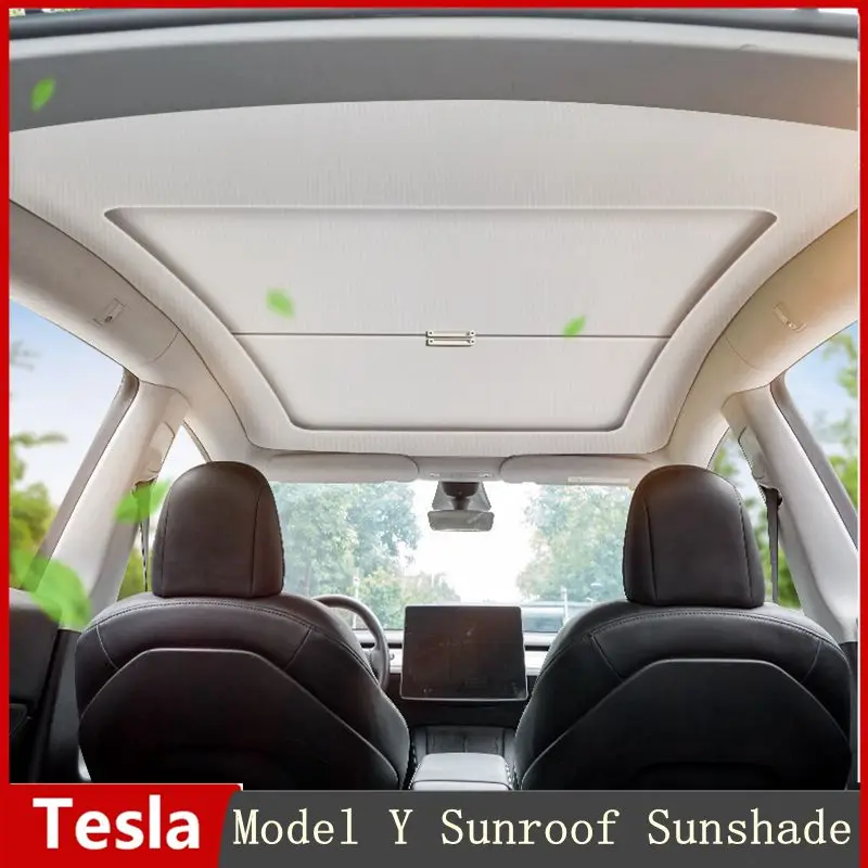 2024 modello Y parasole tetto lucernario Shades Scroll Original Car parasole isolamento solare per Tesla Model Y 2017-2023 parti