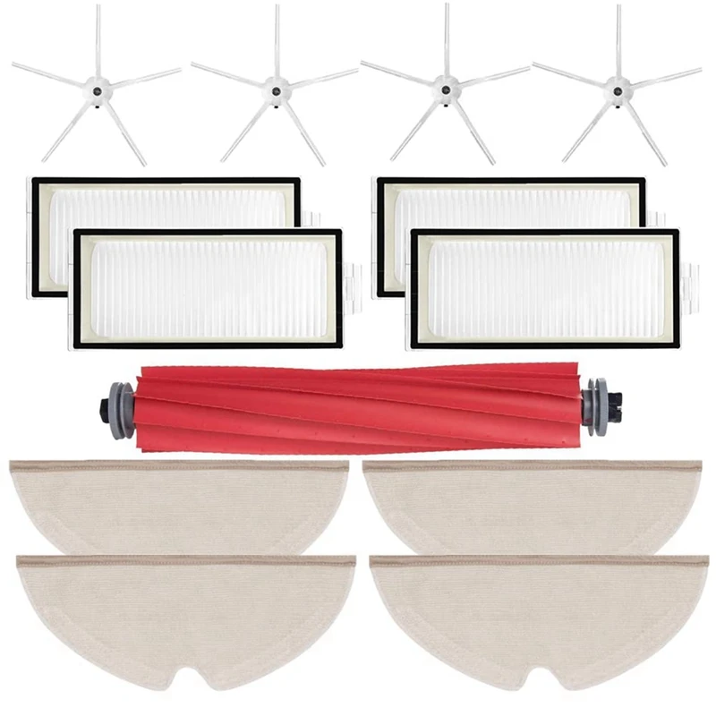 Replacement Parts Roller Brush Side Brushes HEPA Filter For Roborock Q7 Q7MAX Q7MAX+ Vacuum Cleaner Accessories