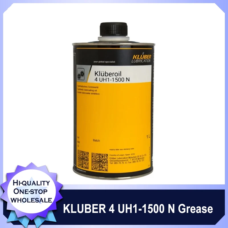 

Подшипники шпинделя Клубер 4UH1-1500N 1 л 4UH1 1500 N для пищевой промышленности и фармацевтической промышленности, немецкий оригинальный продукт