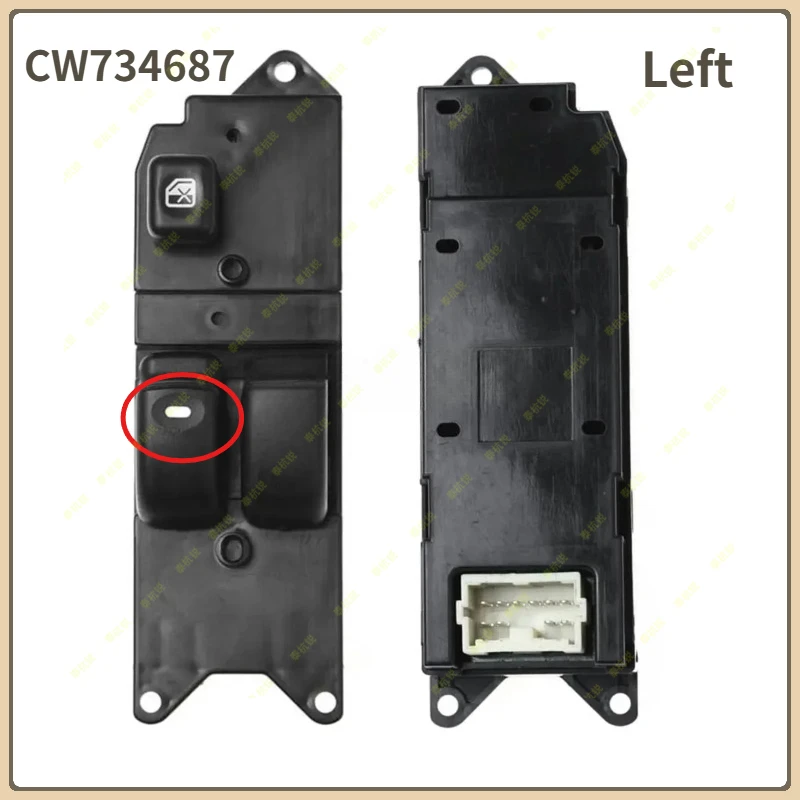 CW734687 Left Right Hand Drive Side For Mitsubishi 2 Door New Electric Power Window Lifter Control Switch CW734687