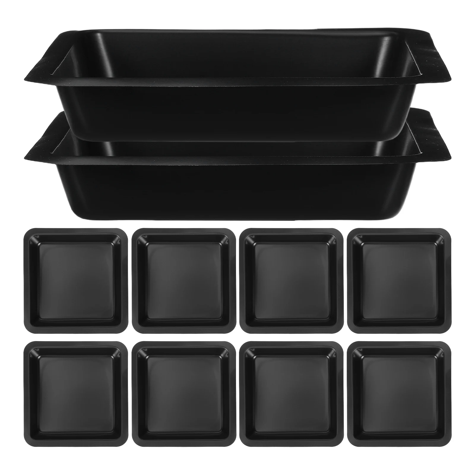 

10 Pcs Plastic Weighing Pan Laboratory Plates Boat Shape Tray Mixing Dishes Measuring Trays