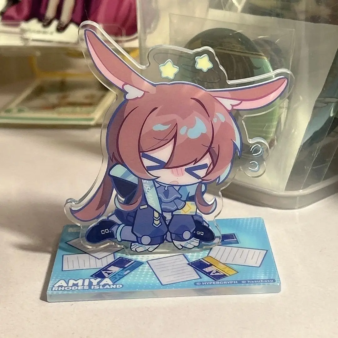 

Новый высококачественный акриловый декоративный настольный знак «Аркнайтс» и «Амия».