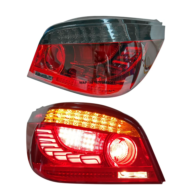 

2 Pieces Compatible for 5 Series E60 M5 Tail Lights 2003 2010 Year Rearlamp Upgrade Brake Back Light LED Tail Light