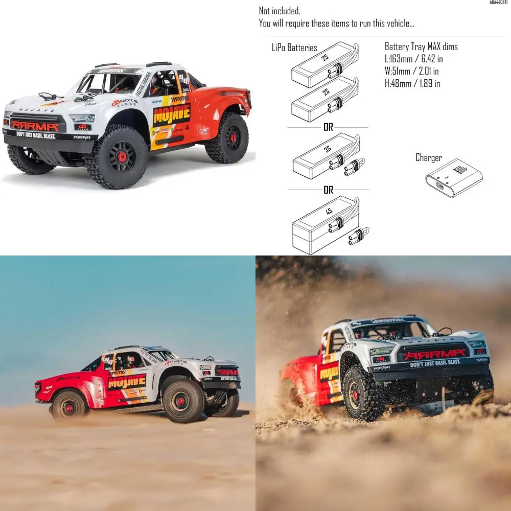 1/8 Scale 4WD Deser…