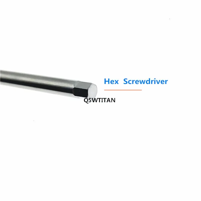 QSWTITAN Bone Screwdriver Bone Screw Driver Hex Screwdriver Stainless Steel Orthopedics Instruments