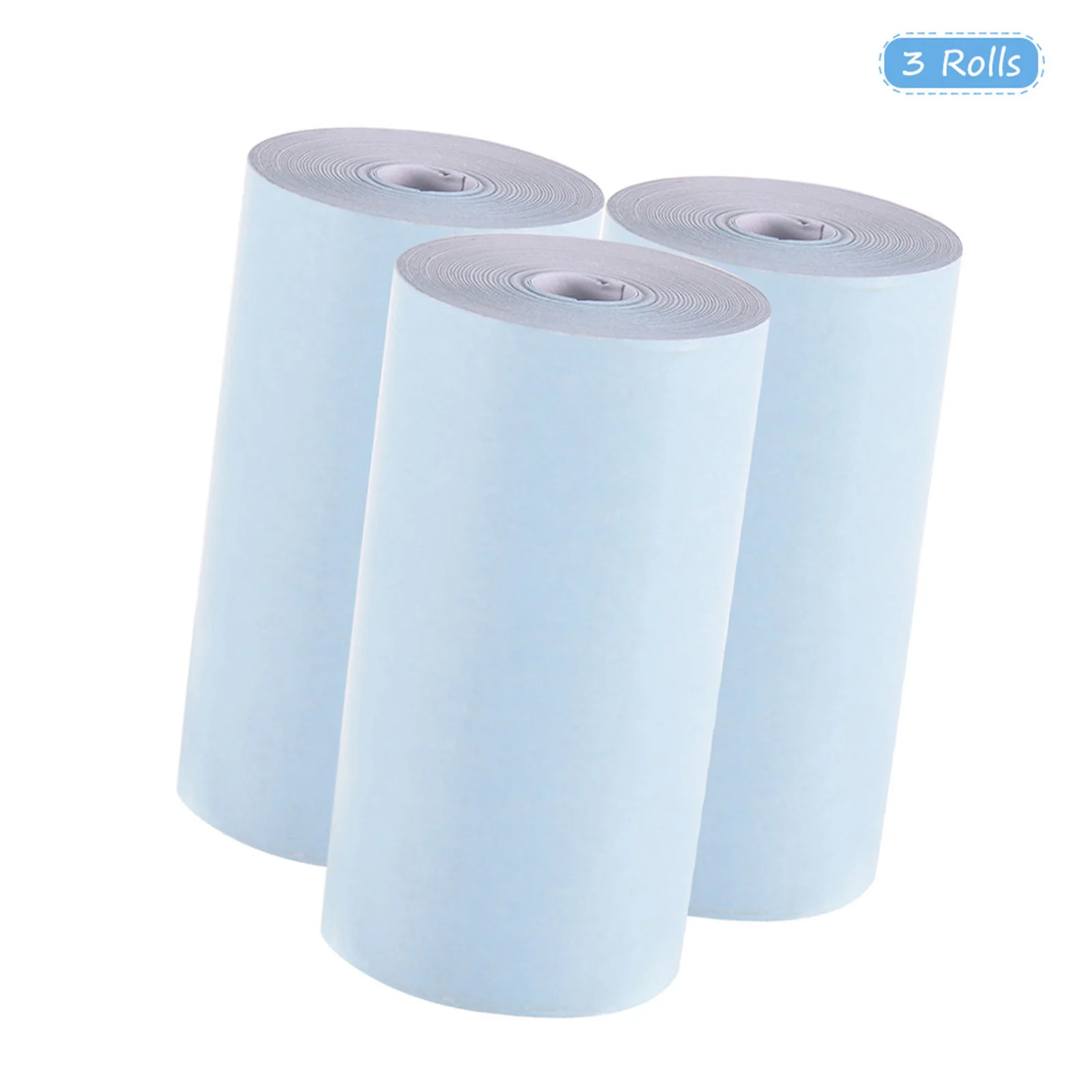 3 Rolls 57*30mm (2.17*1.18in) Bill Receipt Photo Paper Clear Printing for PeriPage A6 Pocket Thermal Printer for PAPERANG P1/P2