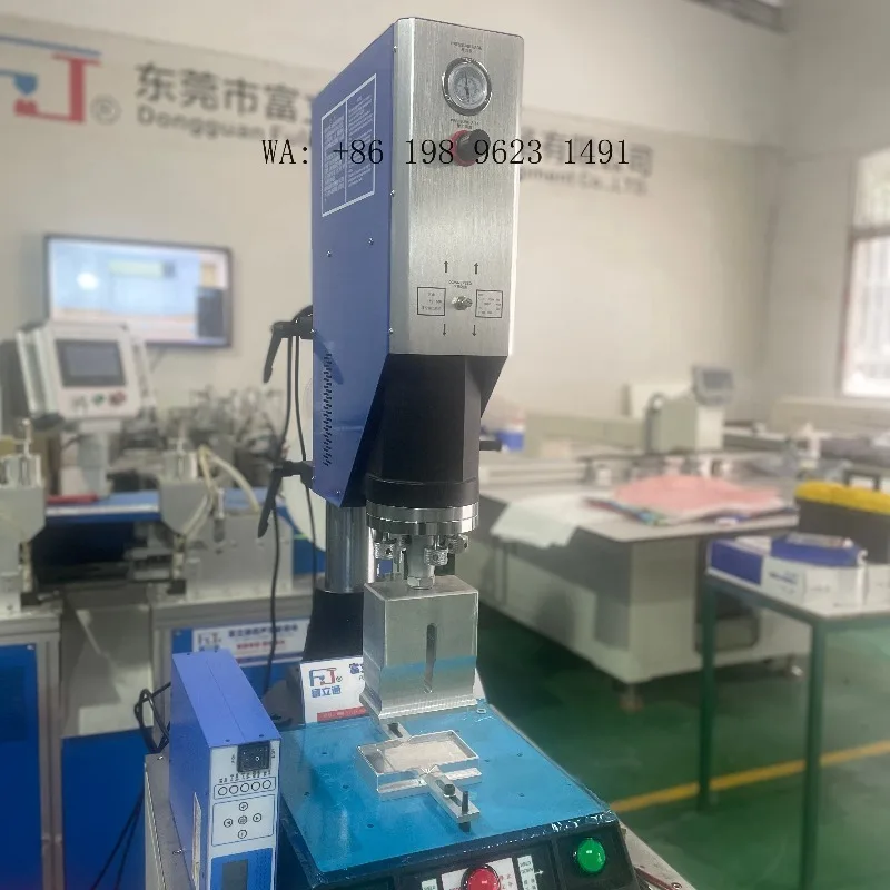 Ultrasonic Lanyard Welding  High Speed Polyester Nylon Strap Webbing Tape Seam Welding Equipment