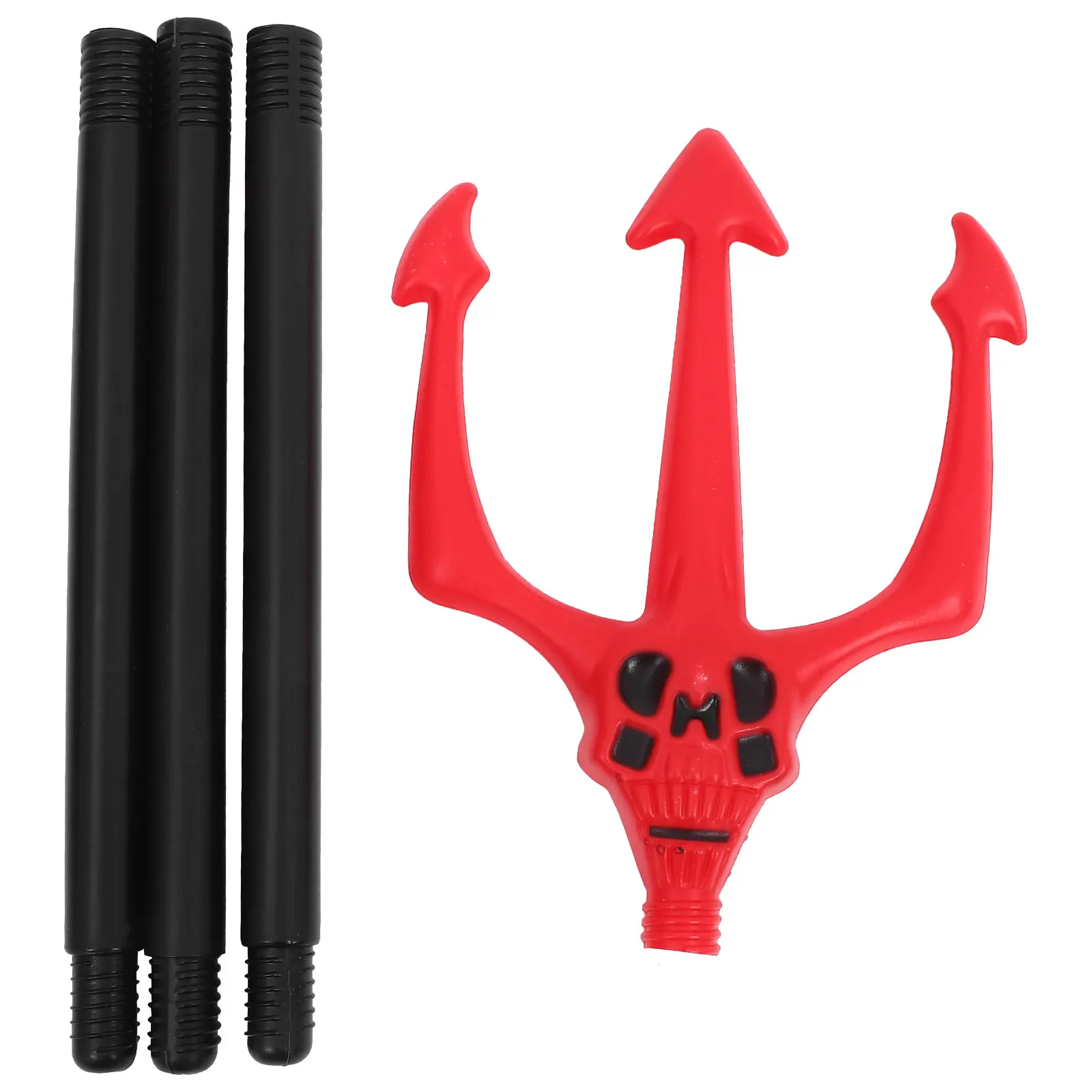 

Halloween Pitch Fork Decor Strong Stable Wear Resistant Fine Workmanship Game Party Prop Halloween Witch Masquerade