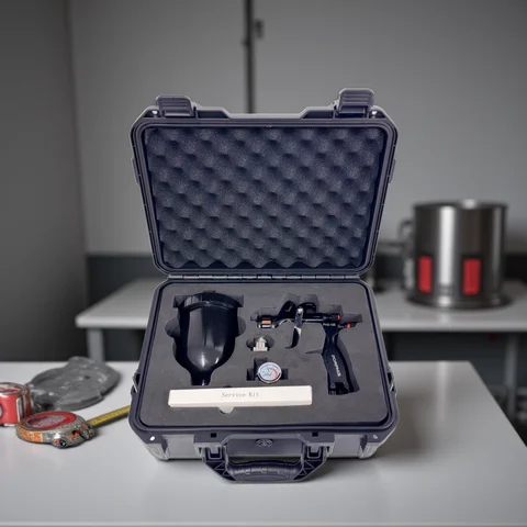 Oringinal PORPHIS Spray Gun PHS-155 1.3/1.8mm Spray Gun MP Paint Spray Gun Airbrush For Painting Car Aerograph Repair Spray Gun