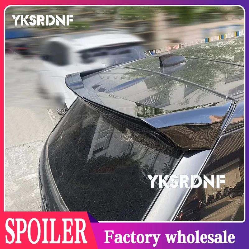 

Новый дизайн 2013-2018 для Land Rover Range Rover Sport, задний и средний спойлер, высококачественный комплект из АБС-пластика с глянцевым черным крылом багажника