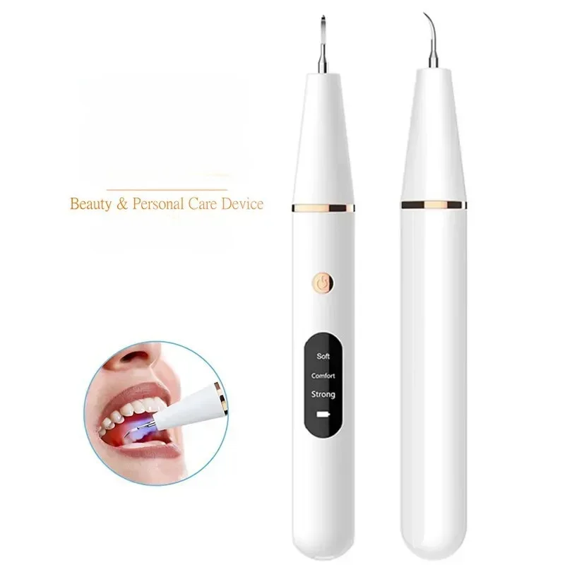 Easy To Remove Teeth Tartar and Stain Ultrasonic Tartar Cleaner for Teeth Cleaning Oral Lrrigator