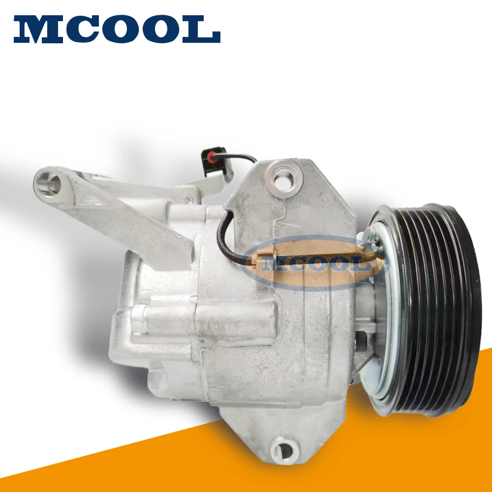 AC Compressor with Clutch For Mazda CX-3 / Scion iA / Toyota Yaris DKV09Z D09W61450 88310WB001 57466 58466 6 Grooves