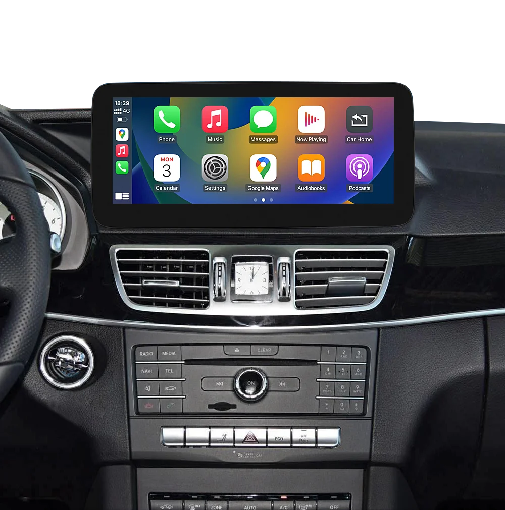 Linux Android Auto Carplay For Mercedes Benz E Class W212 2010-2015 Car Multimedia Automotive GPS Navigat Car Radio  Head Unit