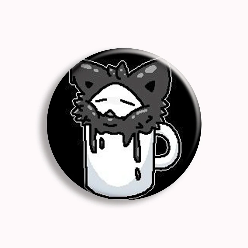 31Style Changed Puro Cute Cartoon Soft Button Pin Creative Funny I Love You Kawaii Anime Brooch Badge Bag Decor Couple Gifts