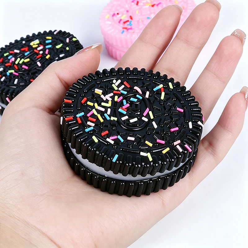 Squishy Simulation Oreo Stress Ball Squeeze Toys Creative Cookie Super Soft Fidget Toy ASMR Sensory Anti Stress Toys for Adults - view 3