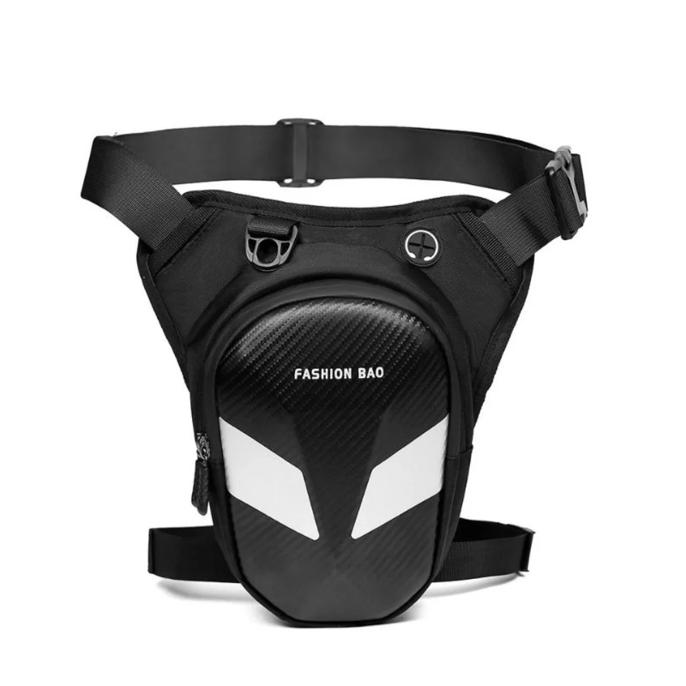 Waterproof Motorcycle Leg Bag Reflective Convertible Cycling Waist Pack 3-in-1 Hard Shell Crossbody Bag Motorcycle Equipment